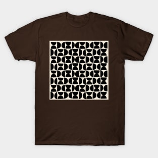 Abstract Retro Midmod Shapes T-Shirt